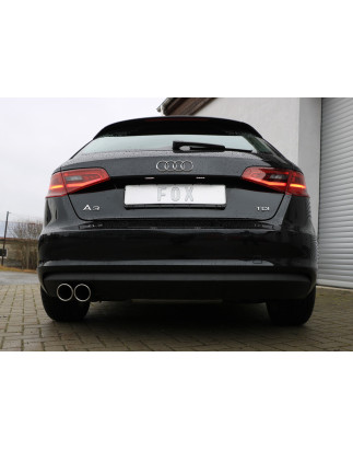 Audi A3 – 8V Sportback Silenziatore posteriore – 2x90 Tipo 16 (Cod. F-AU052007-132)