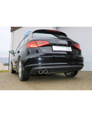 Audi A3 – 8V Sportback Silenziatore posteriore – 2x90 Tipo 16 (Cod. F-AU052007-132)