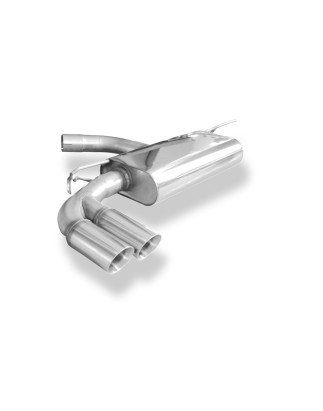 Audi A3 – 8V 3-porte – S-Line Silenziatore posteriore – 2x80 Tipo 25 (Cod. F-AU052057-290)
