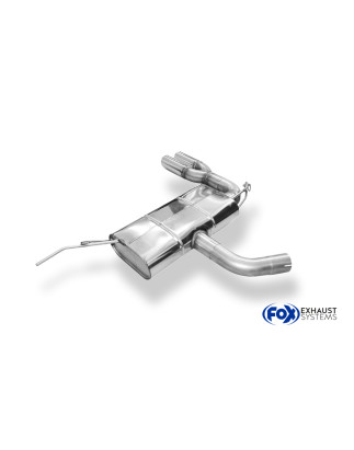 VW EOS – 1F Silenziatore posteriore on one side – 2x76 Tipo 17 (Cod. F-VW190027-148)