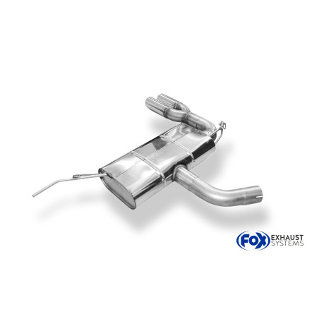 VW EOS – 1F Silenziatore posteriore on one side – 2x76 Tipo 17 (Cod. F-VW190027-148)