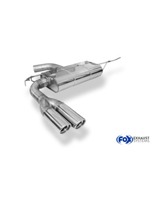 VW EOS – 1F Silenziatore posteriore on one side – 2x76 Tipo 17 (Cod. F-VW190027-148)