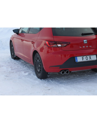 Seat Leon 5F Silenziatore posteriore – 2x80 Tipo 16 (Cod. F-SE042027-130)