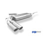 VW Beetle Tipo 16 – cabrio Silenziatore uscita posteriore sinistra – 2x80 t (Cod. F-VW101077-130