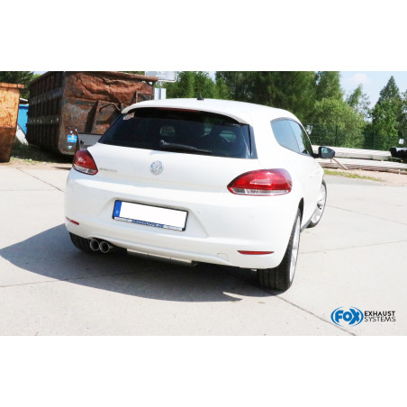 VW Scirocco III Silenziatore posteriore – 2x76 Tipo 25 (Cod. F-VW033047-290)