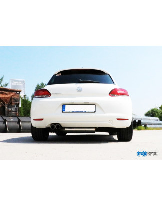 VW Scirocco III Silenziatore posteriore – 2x76 Tipo 25 (Cod. F-VW033047-290)