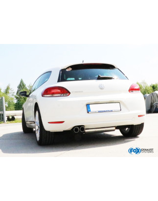 VW Scirocco III Silenziatore posteriore – 2x76 Tipo 25 (Cod. F-VW033047-290)