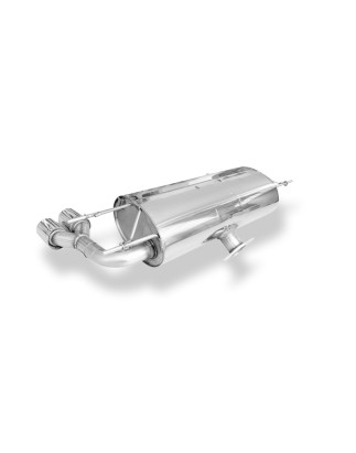 Mazda MX5 Tipo NC Silenziatore posteriore con uscite destra e sinistra (duplex)x76 tipo (Cod. F-MA08