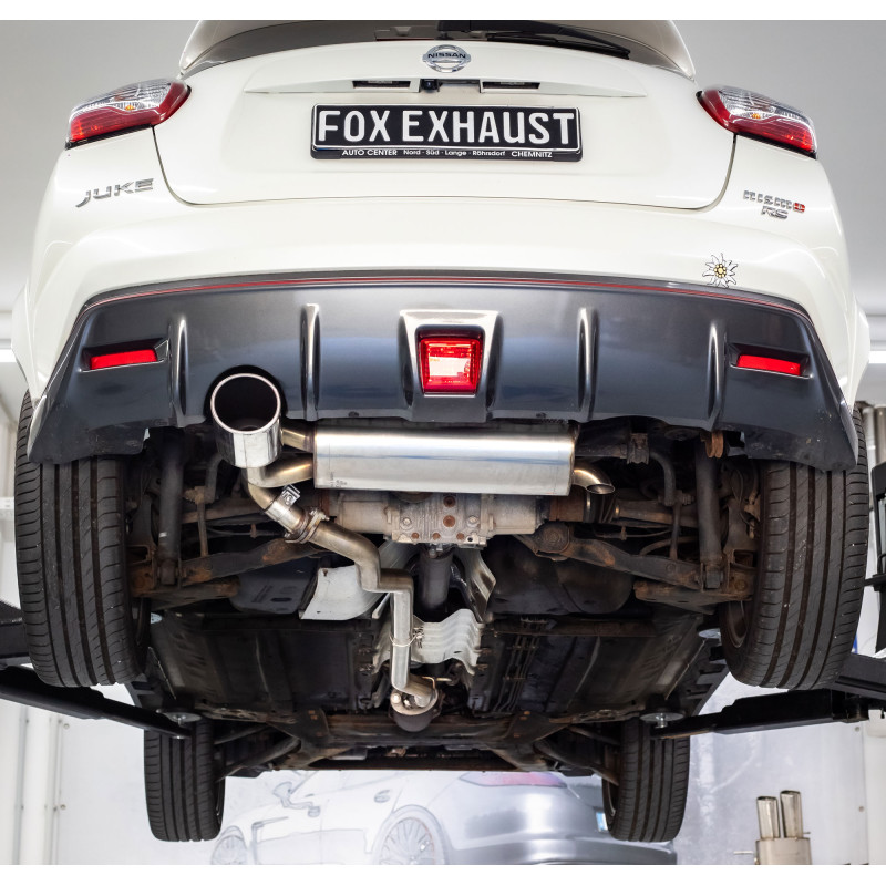 Nissan Juke – F15 (All ruota drive) Silenziatore posteriore exi (Cod. F-NI220033-349)