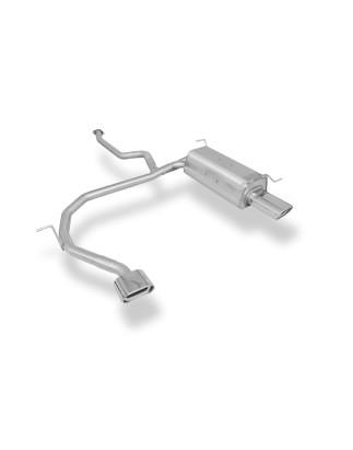 Hyundai Santa Fé Silenziatore posteriore destra e sinistra – 135x80 Tipo 53 (Cod. F-HY120003-593)