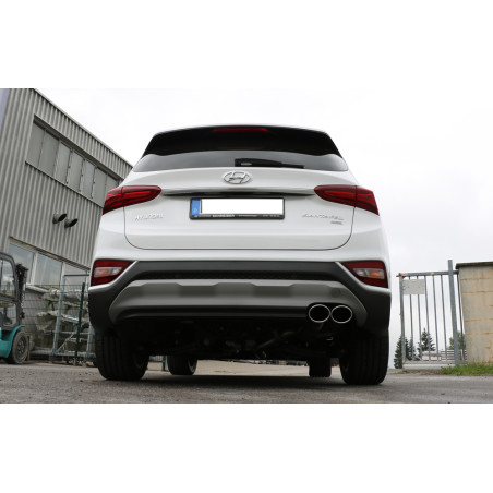 Hyundai Santa Fé 4x4 – TM Silenziatore posteriore destra e sinistra – 2x106x (Cod. F-HY123002-3