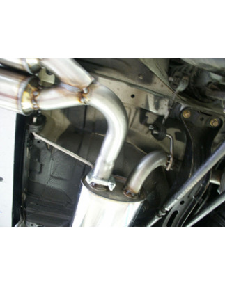 Kia Cerato Schrägheck Silenziatore posteriore con uscite destra e sinistra (duplex)x80 (Cod. F-KI14