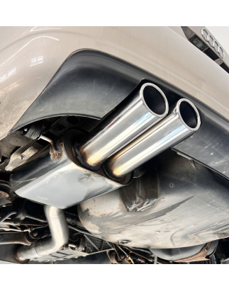 Audi A4 B5 quattro Silenziatore posteriore – 2x88x74 Tipo 32 (Cod. F-AU060122-344)