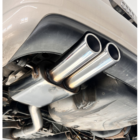 Audi A4 B5 quattro Silenziatore posteriore – 2x88x74 Tipo 32 (Cod. F-AU060122-344)