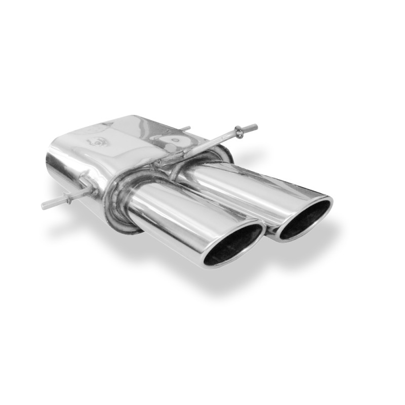 Audi RS4 B5 Silenziatore posteriore – 2x106x71 Tipo 44 (Cod. F-AU060102-346)