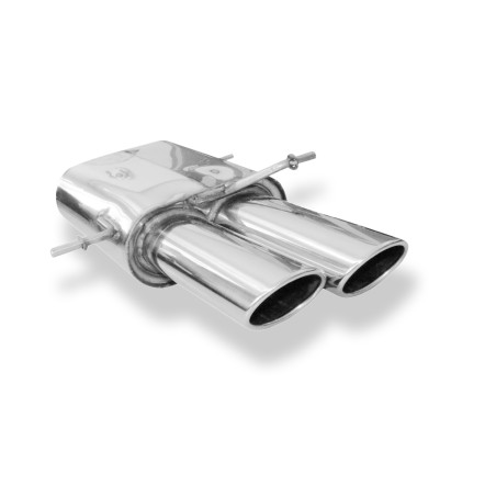 Audi RS4 B5 Silenziatore posteriore – 2x106x71 Tipo 44 (Cod. F-AU060102-346)