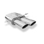 Audi RS4 B5 Silenziatore posteriore – 2x106x71 Tipo 44 (Cod. F-AU060102-346)