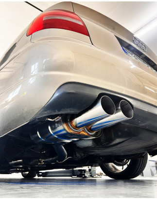 Audi S4 B5 Silenziatore posteriore – 2x80 Tipo 10 (Cod. F-AU060112-010)