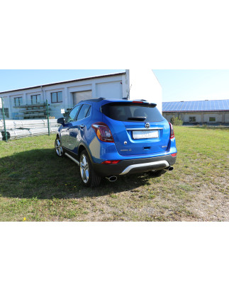 Opel Mokka 4x4 & 4x2 Silenziatore posteriore destra e sinistra – 140x90 tipo (Cod. F-OP240003-351)