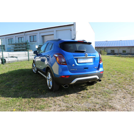 Opel Mokka 4x4 & 4x2 Silenziatore posteriore destra e sinistra – 140x90 tipo (Cod. F-OP240003-351)
