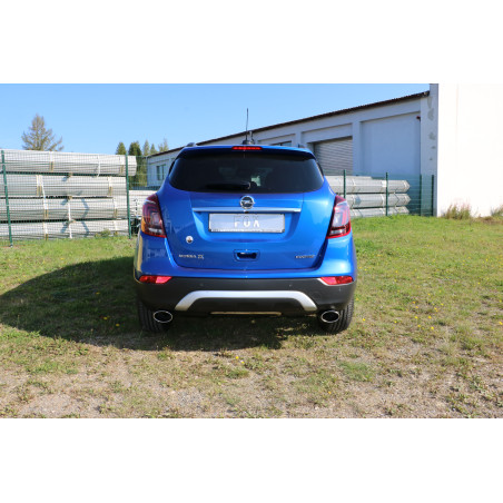 Opel Mokka 4x4 & 4x2 Silenziatore posteriore destra e sinistra – 140x90 tipo (Cod. F-OP240003-351)