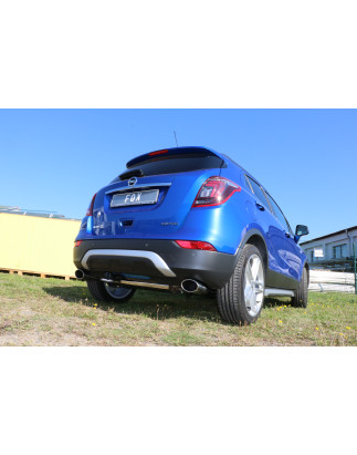 Opel Mokka 4x4 & 4x2 Silenziatore posteriore destra e sinistra – 140x90 tipo (Cod. F-OP240003-351)