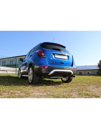Opel Mokka 4x4 & 4x2 Silenziatore posteriore destra e sinistra – 140x90 tipo (Cod. F-OP240003-351)
