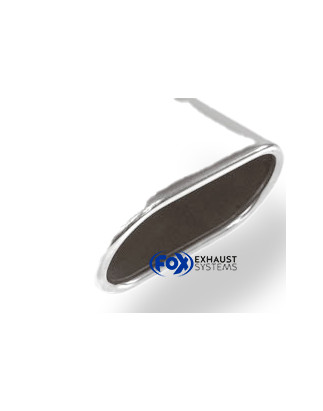 BMW E90/91/92 – 320d Silenziatore posteriore – 2x76 Tipo 17 (Cod. F-BM023091-587)