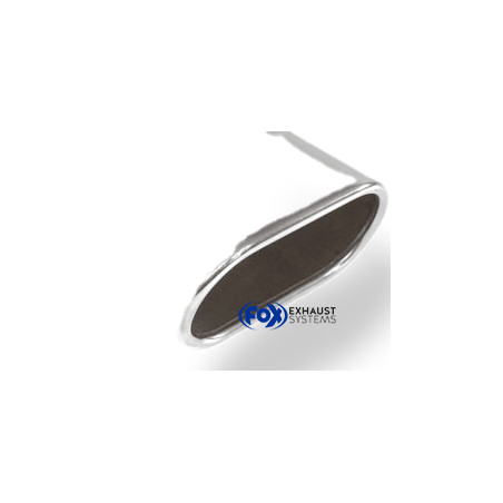 BMW E90/91/92 – 320d Silenziatore posteriore – 2x76 Tipo 17 (Cod. F-BM023091-587)