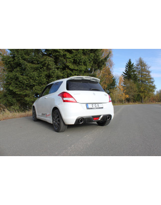 Suzuki Swift Sport IV Silenziatore posteriore con uscite destra e sinistra (duplex) – 1x100 (Cod. 