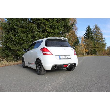 Suzuki Swift Sport IV Silenziatore posteriore con uscite destra e sinistra (duplex) – 1x100 (Cod. 