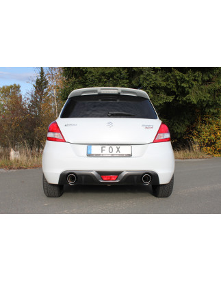 Suzuki Swift Sport IV Silenziatore posteriore con uscite destra e sinistra (duplex) – 1x100 (Cod. 