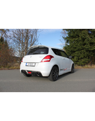 Suzuki Swift Sport IV Silenziatore posteriore con uscite destra e sinistra (duplex) – 1x100 (Cod. 