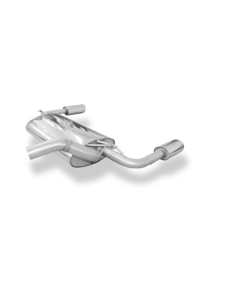 Volvo C70 II – cabrio Silenziatore posteriore con uscite destra e sinistra (duplex) – 115x8 (Cod