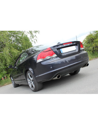 Volvo C70 II – cabrio Silenziatore posteriore con uscite destra e sinistra (duplex) – 115x8 (Cod