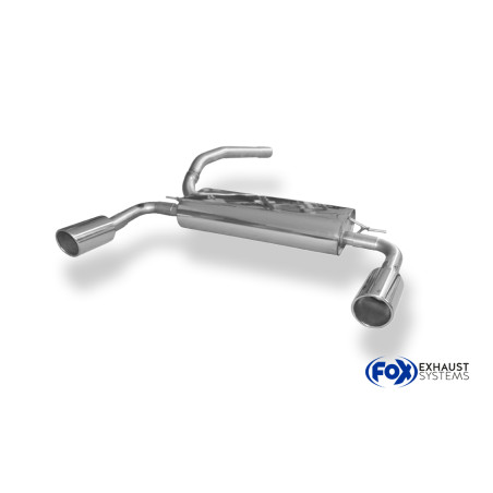 Ford Focus III Turnier Ecoboost Silenziatore posteriore – 1x100 tipo (Cod. F-FO032065-133)