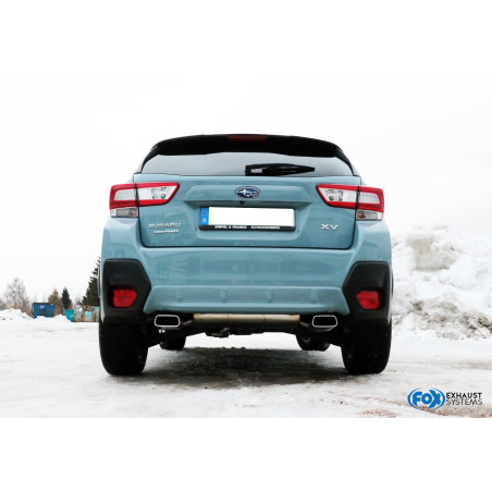 Subaru XV – G5 Silenziatore uscita posteriore destra e sinistra – 145x65 (Cod. F-SU071003-671)