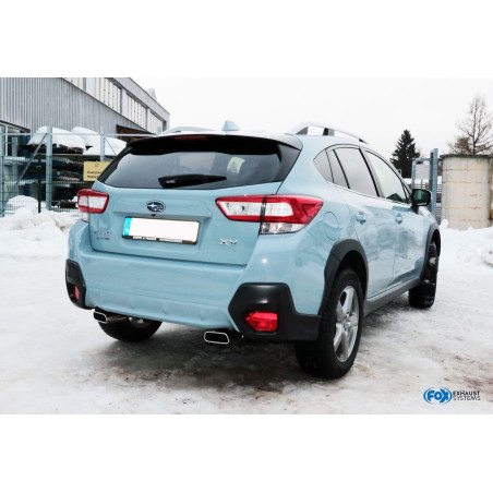 Subaru XV – G5 Silenziatore uscita posteriore destra e sinistra – 145x65 (Cod. F-SU071003-671)