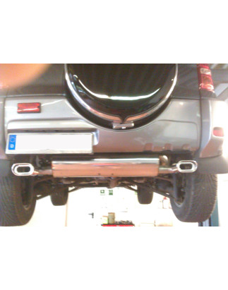 Toyota RAV 4 II Silenziatore posteriore con uscite destra e sinistra (duplex) – 1x90 Tipo 1 (Cod. 