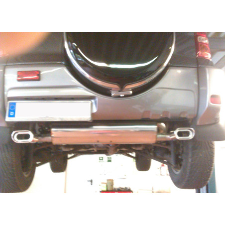 Toyota RAV 4 II Silenziatore posteriore con uscite destra e sinistra (duplex) – 1x90 Tipo 1 (Cod. 