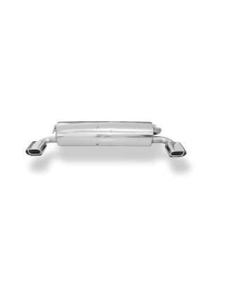 Toyota RAV 4 II Silenziatore posteriore con uscite destra e sinistra (duplex) – 1x90 Tipo 1 (Cod. 