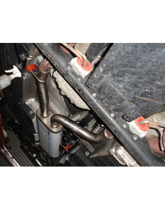 Audi Q7 – 4,2l FSI Silenziatore anteriore – senza certification (Cod. F-AU110020-VSD)