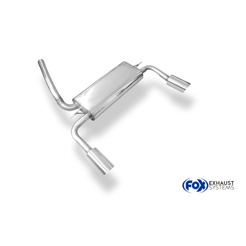 Ford Focus III Turnier Ecoboost Silenziatore posteriore – 1x100 tipo (Cod. F-FO032065-293)