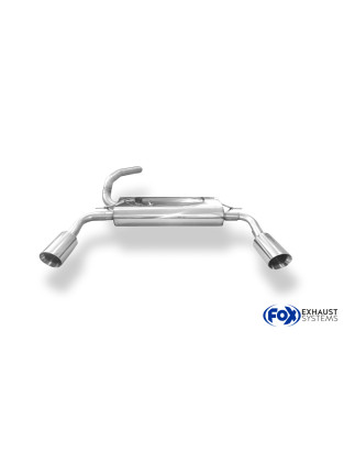 Ford Focus III Turnier Ecoboost Silenziatore posteriore – 1x100 tipo (Cod. F-FO032065-293)