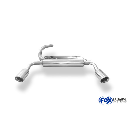 Ford Focus III Turnier Ecoboost Silenziatore posteriore – 1x100 tipo (Cod. F-FO032065-293)