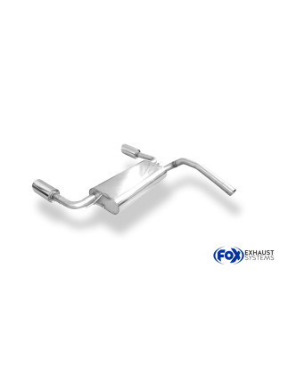 Ford Focus III Turnier Ecoboost Silenziatore posteriore – 1x100 tipo (Cod. F-FO032065-293)