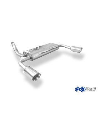 Ford Focus III Turnier Ecoboost Silenziatore posteriore – 1x100 tipo (Cod. F-FO032065-293)
