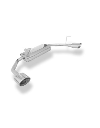 Opel Signum Sportheck Silenziatore posteriore con uscite destra e sinistra (duplex) – 140x9 (Cod. 
