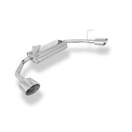 Opel Signum Sportheck Silenziatore posteriore con uscite destra e sinistra (duplex) – 140x9 (Cod. 