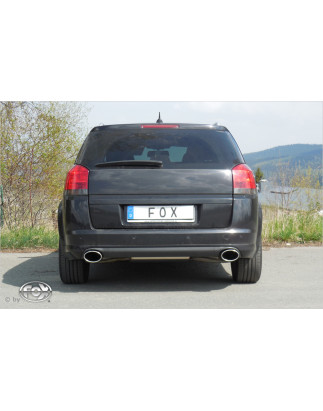 Opel Signum Sportheck Silenziatore posteriore con uscite destra e sinistra (duplex) – 140x9 (Cod. 